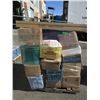 Image 1 : Skid of Assorted Storage Locker Goods
