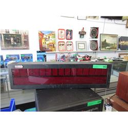 Nu-Media Scrolling Sign