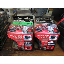 2 New Master Lock Truck Bed U-Locks