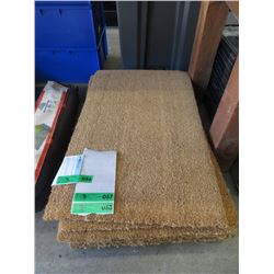 3 New Traffic Master Vinyl Back Coir Door Mats