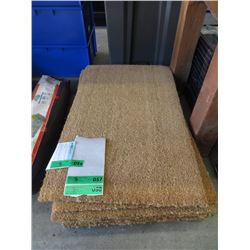 3 New Traffic Master Vinyl Back Coir Door Mats