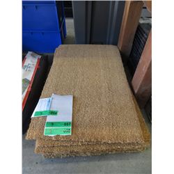 3 New Traffic Master Vinyl Back Coir Door Mats