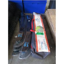 3 Man Dome Tent & 6 - 18" Wiper Blades