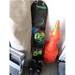 Snowboard With Boots & Bindings