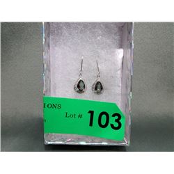 New Mystic Topaz & Diamond Dangle Earrings