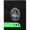 Image 1 : Signed & Dated Art Glass Vortex Swirl Egg