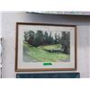 Image 1 : Original Watercolour of a Golf Course