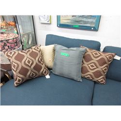 4 New 16" Throw Cushions