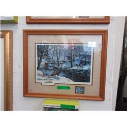 Ken Zylla Commemorative Print with Stamp