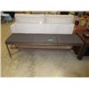 Image 1 : New Stylus Upholstered Bench with Metal Frame