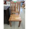 Image 1 : New LH Imports Solid Wood Dining Chair
