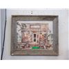 Image 1 : Wood Framed Print of a Vintage Store