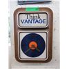 Image 1 : "Vantage" Illuminated Advertising Wall Clock