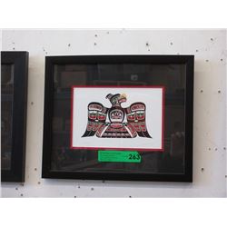Richard Shorty Framed Print "Thunderbird"