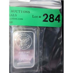 1 Oz. Sunshine Minting .999 Silver Bar