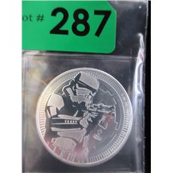 1 Oz. Niue Storm Trooper .999 Silver Coin