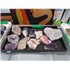 Image 1 : 4 LBs of Assorted Crystals & Stone Samples