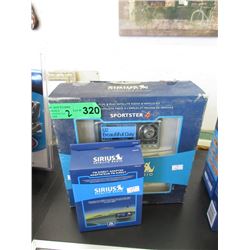 Sirius Satellite Sportster 4 with Adapter