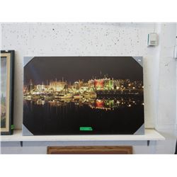 New Canvas Wall Art Harbour Scene