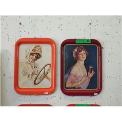 Pair of Coca-Cola Tin Trays