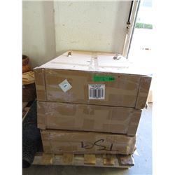 3 Rolling Shelves - No Hardware