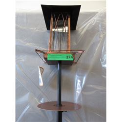 New Copper Tone Bird Feeder w/ Squirrel Baffle
