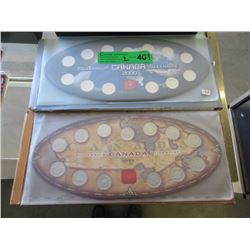 1999 and 2000 Canadian Millennium Coin Sets