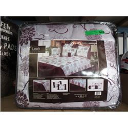 New Queen Size 7 Piece Comforter Set