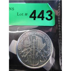 1 Ounce .999 Fine Silver 1.50 Euro Coin