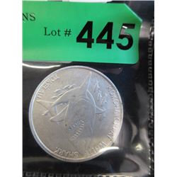 1 Ounce .999 Fine Silver "Tokelau Shark" $5 Coin