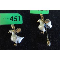 Rare 2010 Juicy Couture "Golden Goose Egg Charm"