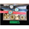 Image 1 : 2 New Compasses & 3 Wrist Watches