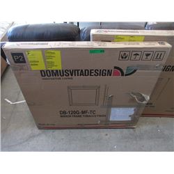 New Wall Mirror with Tobacco Colour Frame