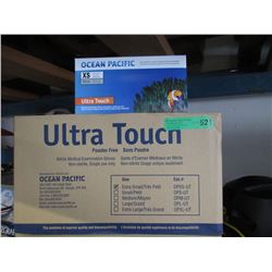 Case of Powder Free Disposable Nitrile Gloves - XS