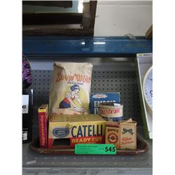 Vintage Tray & Containers