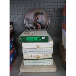 8 Assorted Limited Edition Collector Plates