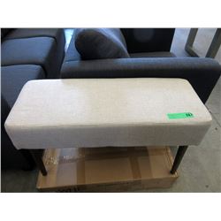 New Porter Condo Size Upholstered Bench - Beige