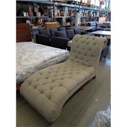 New Stylus Button Tufted Lounge Chair