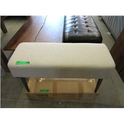 New Porter Condo Size Upholstered Bench - Beige