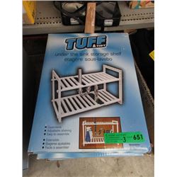 3 New Under the Sink Storage Shelves