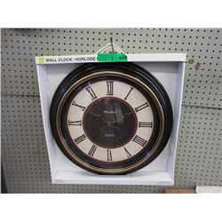 3 New 20" Wall Clocks - Glass Lenses