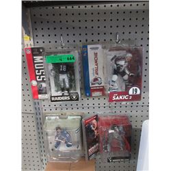 4 MacFarlane Figurines - KISS & Hockey