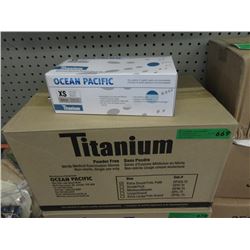 Case of Powder Free Nitrile Disposable Gloves XS