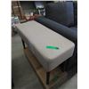 Image 1 : New Porter Condo Size Upholstered Bench - Beige