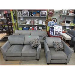 New 3 Piece Sofa Set with Matching Cushions