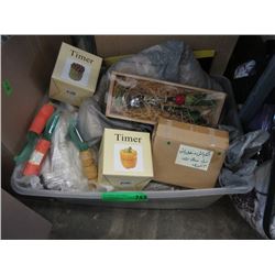 Tote of Assorted New Items