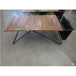 New Urban Decor Wood Top Coffee Table