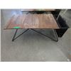 Image 1 : New Urban Decor Wood Top Coffee Table