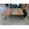 Image 1 : New Urban Decor Wood Top Coffee Table