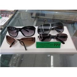 4 Pairs of Pre Owned Sunglasses